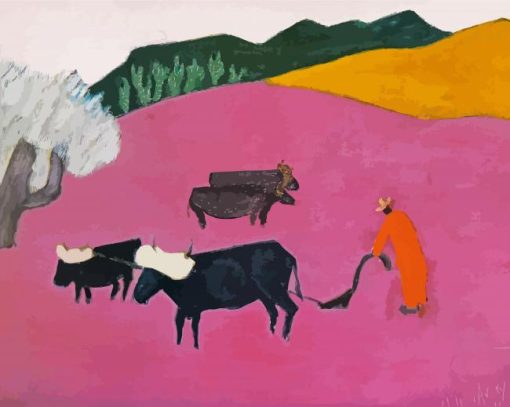 Milton Avery in Mexico and After paint by numbers