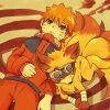 Nine Tailed Fox Naruto paint by numbers