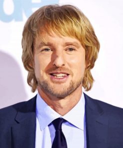Owen Wilson Actor paint by numbers