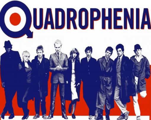 Quadrophenia Serie Poster paint by numbers