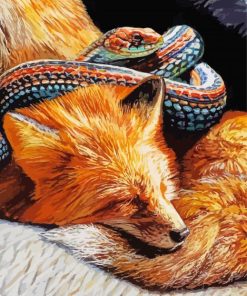 Realistic Animal Art paint by numbers