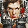 Resident Evil Movie paint by numbers