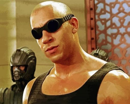 Riddick paint by numbers