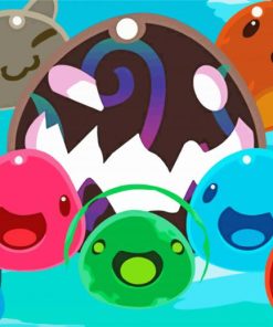 Slime Rancher Characters paint by numbers