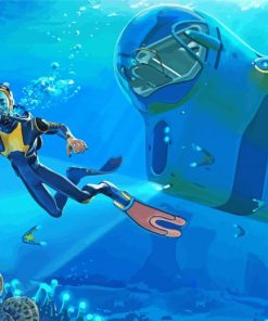Subnautica Game paint by numbers