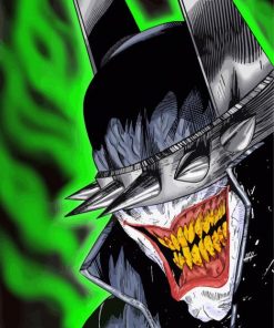 The Batman Who Laughs Art paint by numbers
