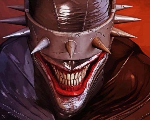 The Batman Who Laughs Character paint by numbers