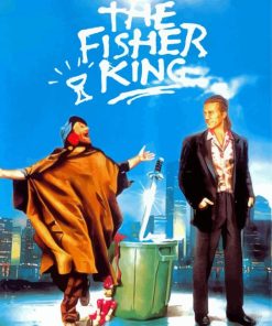 The Fisher King Movie Poster paint by numbers