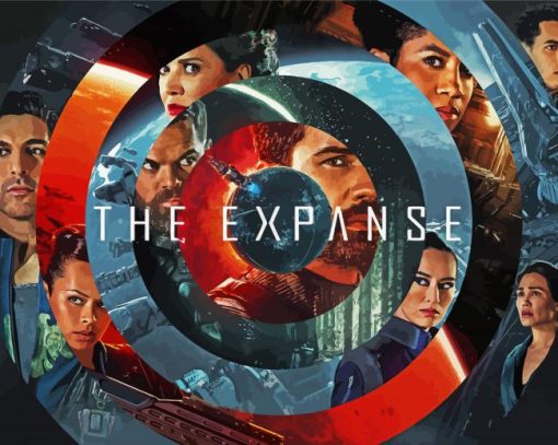 The Expanse Poster paint by numbers