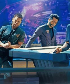 The Expanse Serie Characters paint by numbers