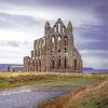 Whitby Abbey paint by numbers