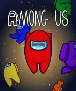 Among Us Poster paint by numbers