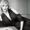 Black and White Cate Blanchett paint by numbers