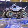 Blue Monster Truck paint by numbers