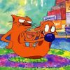 Catdog Characters paint by numbers