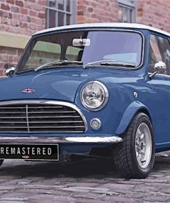 Classic Mini Car paint by numbers