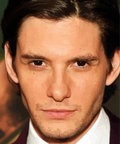 Close Up Ben Barnes paint by numbers