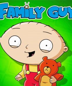 Family Guy Character paint by numbers