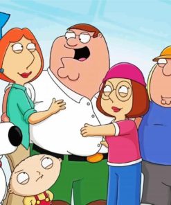 Family Guy paint by numbers