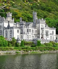 Kylemore Abbey Building paint by numbers