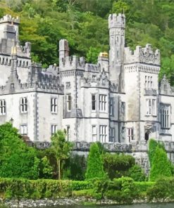 Kylemore Abbey paint by numbers