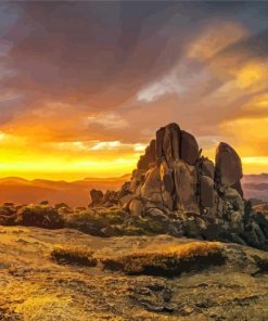 Mount Buffalo Victoria Sunset paint by numbers