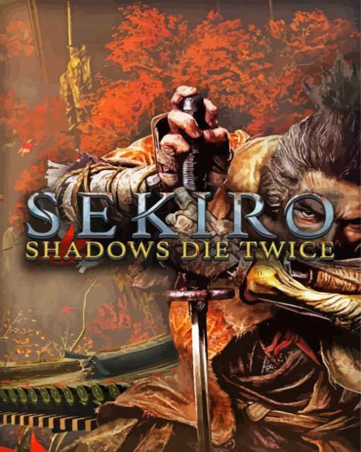 Sekiro Game Poster paint by numbers