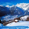 Snowy Landscape Vorarlberg paint by numbers
