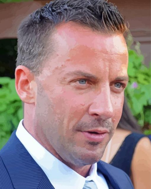 The Actor Craig Parker paint by numbers