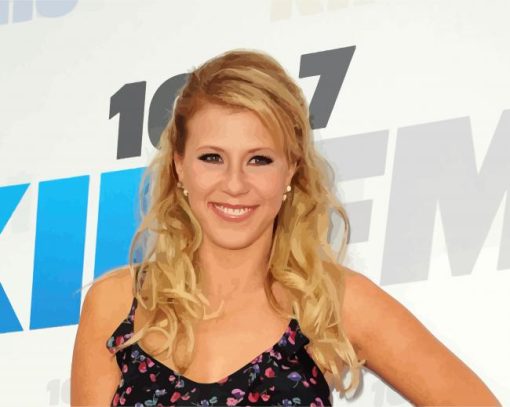 The Actress Jodie Sweetin paint by numbers