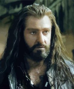 Thorin Oakenshield paint by numbers