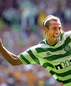 Young Henrik Larsson paint by numbers