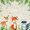 Aesthetic Woodland Animals paint by number
