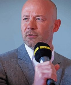 Alan Shearer paint by number
