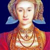 Anne Of Cleves Queen Portrait paint by number
