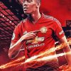 Anthony Martial Player Art paint by number