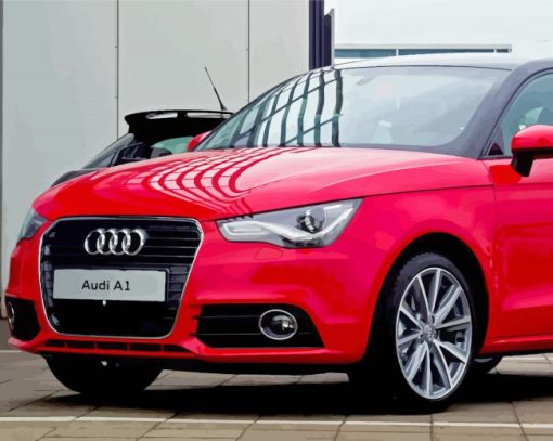 Audi A1 paint by number