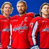 Capitals Ice Hockey Team paint by number