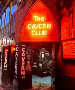 Cavern Club Liverpool paint by number