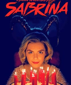 Chilling Adventures Of Sabrina Poster paint by number
