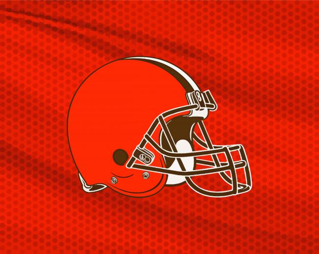 Cleveland Browns paint by number