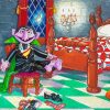 Count Von Count In Bedroom paint by number