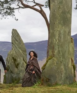 Craigh Na Dun Outlander paint by number