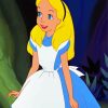 Disney Alice paint by number