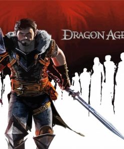 Dragon Age Video Game paint by number