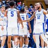 Duke Basketball Team paint by number