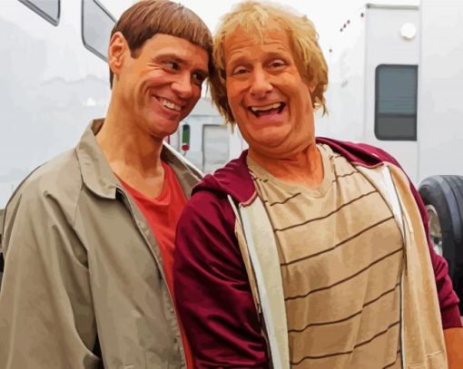 Dumb And Dumber Film paint by number