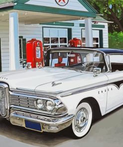Edsel Ford Car paint by number