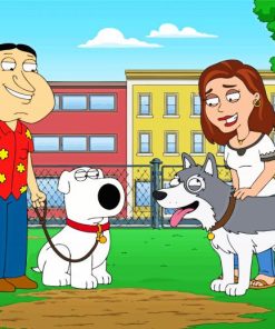 Family Guy Sitcom paint by number