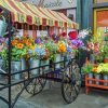 Flower Cart paint by number